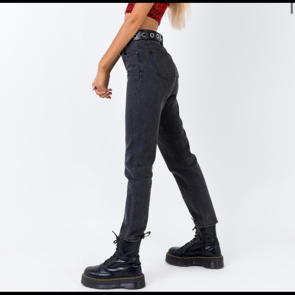 Princess Polly Secondcity Jeans Black